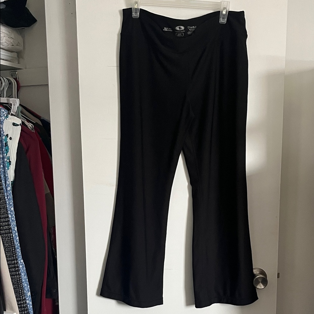 Athletic Works Black Flare Women's Pants